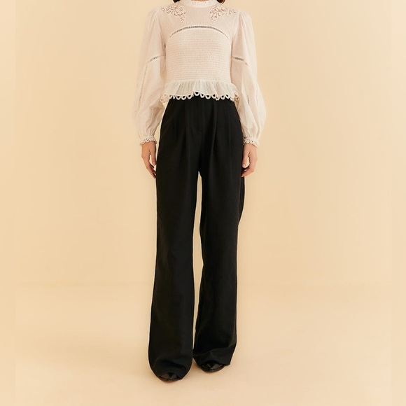 FARM RIO Black Low Waisted Pants